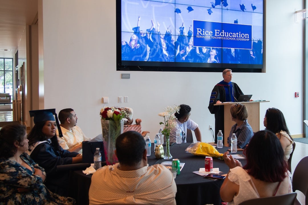 Glasscock's 2025 Rice Education graduation ceremony