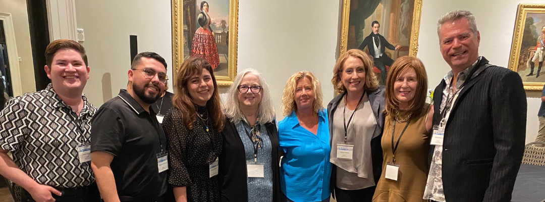 Rice representatives at the annual AGLSP conference